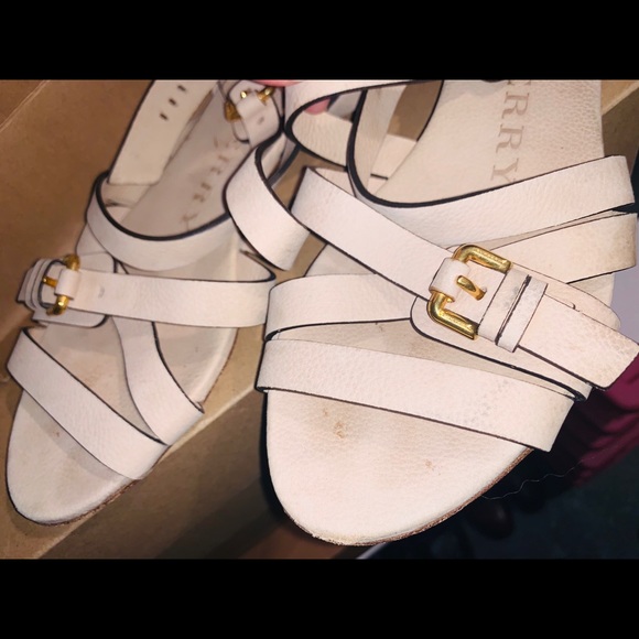 Authentic Burberry leather sandals - Picture 4 of 6